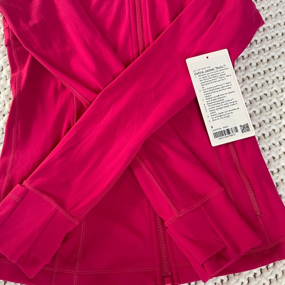 lululemon define jacket nulu in passionate size 8 - Picture 3 of 8